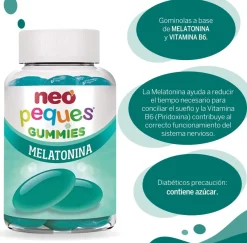Neo Peques Melatonina 30 Gummies