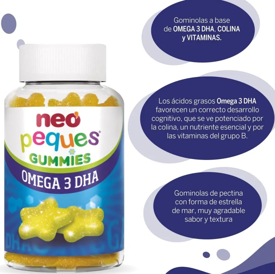 Neo Peques Omega 3 Dha 30 Gummies