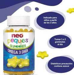 Neo Peques Omega 3 Dha 30 Gummies
