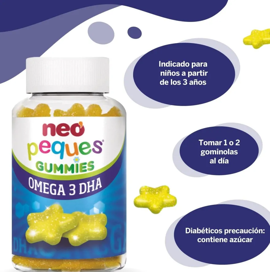 Neo Peques Omega 3 Dha 30 Gummies