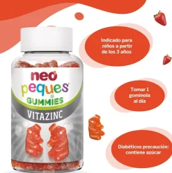 Neo Peques Vitazinc 30 Caramelos Masticables