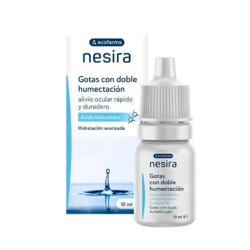 Nesira Gotas Con Doble Humectación 10 ml