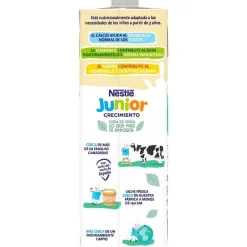 NESTLÉ Junior Crecimiento Cereales 3 años 1L