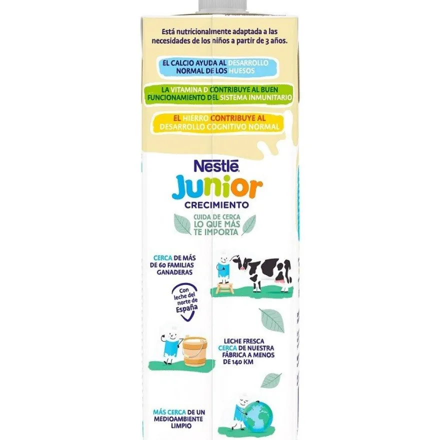 NESTLÉ Junior Crecimiento Cereales 3 años 1L