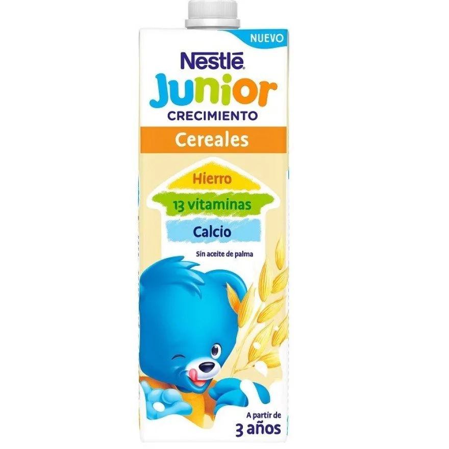NESTLÉ Junior Crecimiento Cereales 3 años 1L
