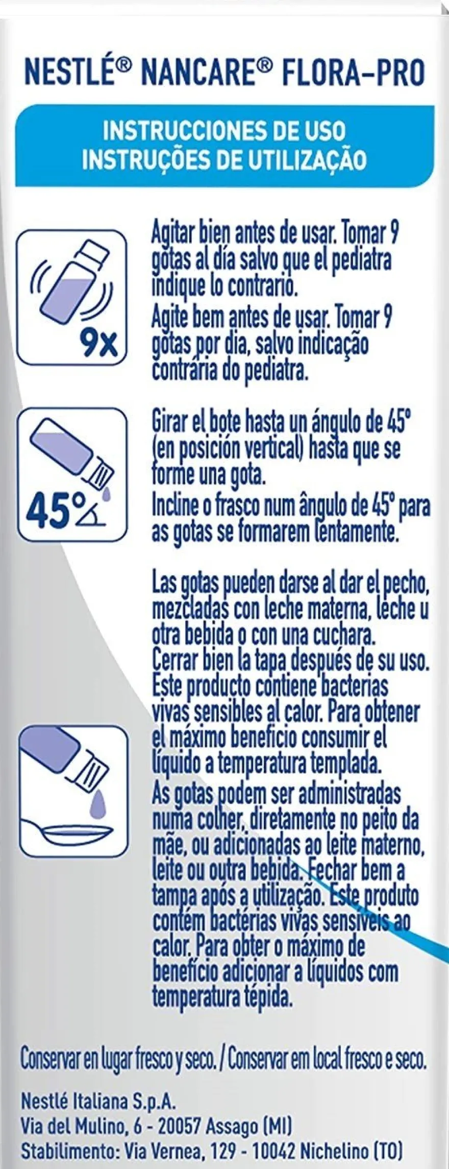NESTLÉ NanCare Flora-Pro Gotas 5 ml