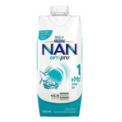 Nestlé NAN Optipro 1 Leche Líquida para Lactantes 500ml