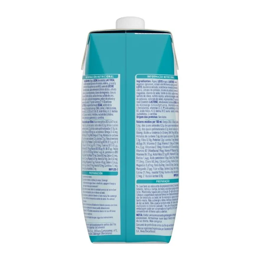 Nestlé NAN Optipro 1 Leche Líquida para Lactantes 500ml