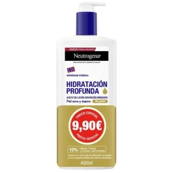 NEUTROGENA Aceite en Loción Hidratación Profunda Nueva Fórmula 400ml