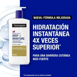 NEUTROGENA Aceite en Loción Hidratación Profunda Nueva Fórmula 400ml