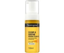 Neutrogena Clear & Soothe Mousse Limpiador 150ml