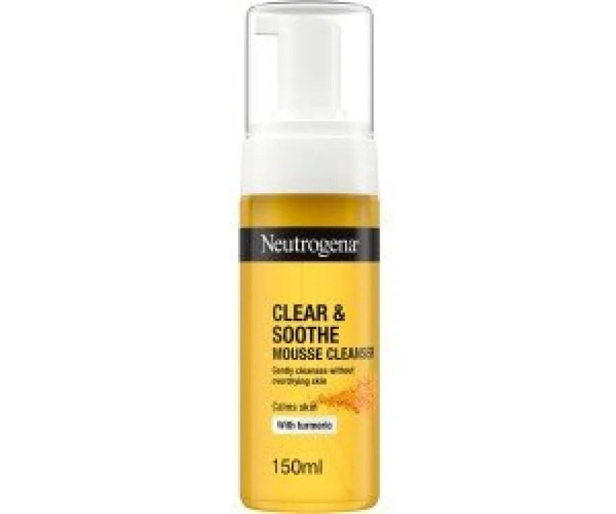 Neutrogena Clear & Soothe Mousse Limpiador 150ml
