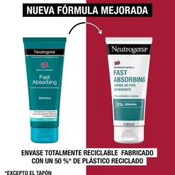 NEUTROGENA Crema Pies Absorción Inmediata DUPLO 2x100ml