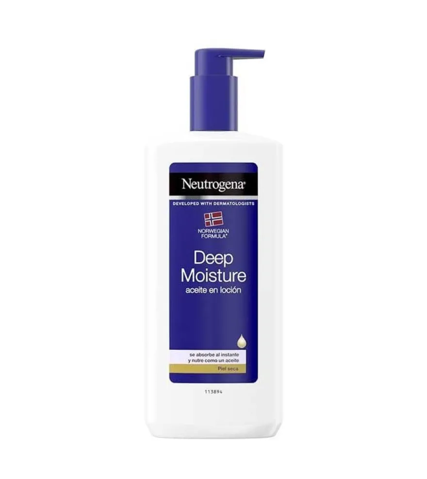 Neutrogena Deep Moisture Loción Corporal en Aceite 400ml