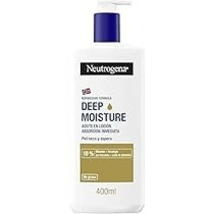 Neutrogena Deep Moisture Loción Corporal en Aceite 400ml