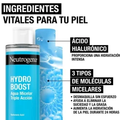 NEUTROGENA Hydro Boost Agua Micelar Triple Acción 400ml