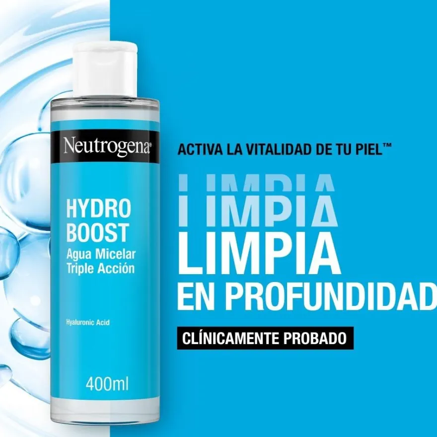 NEUTROGENA Hydro Boost Agua Micelar Triple Acción 400ml