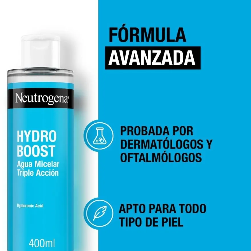 NEUTROGENA Hydro Boost Agua Micelar Triple Acción 400ml