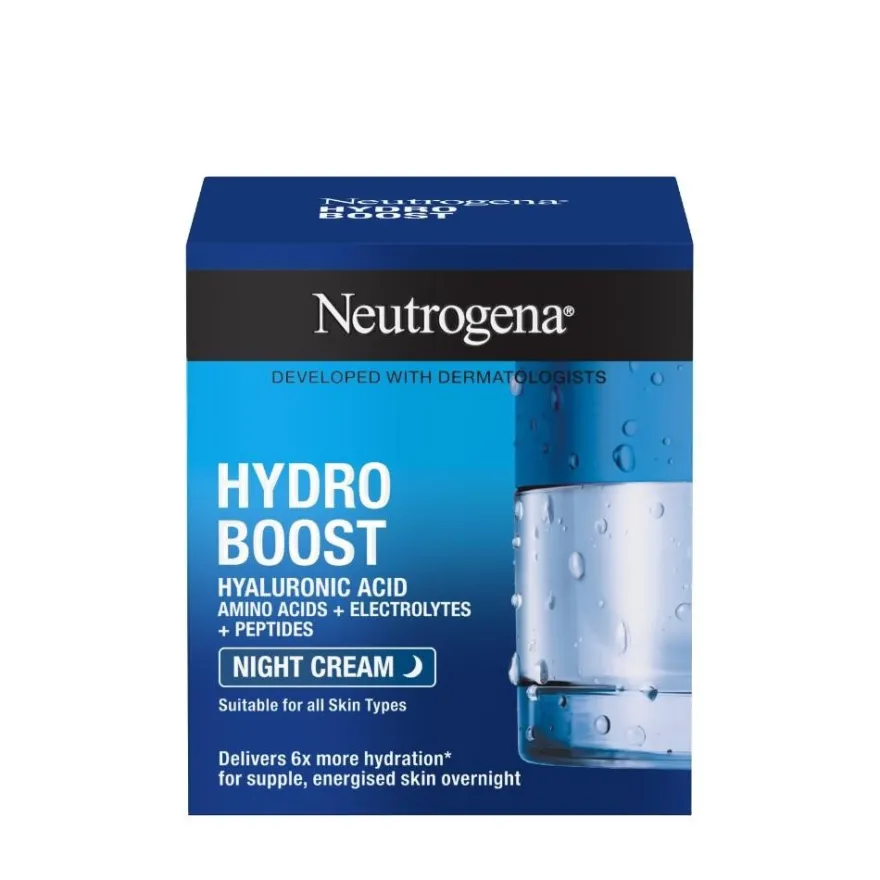Neutrogena Hydro Boost Crema de Noche Hidratante 50ml