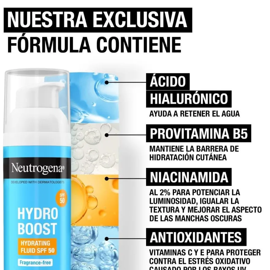 NEUTROGENA Hydro Boost Fluido Hidratante SPF 50 50 ml