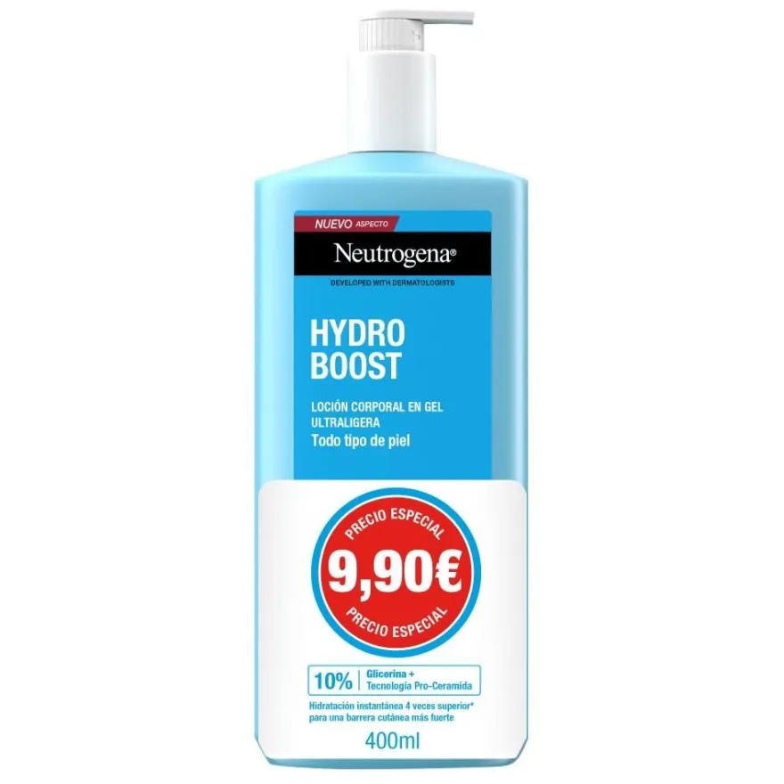NEUTROGENA Hydro Boost Loción Corporal Hidratante Gel 400ml