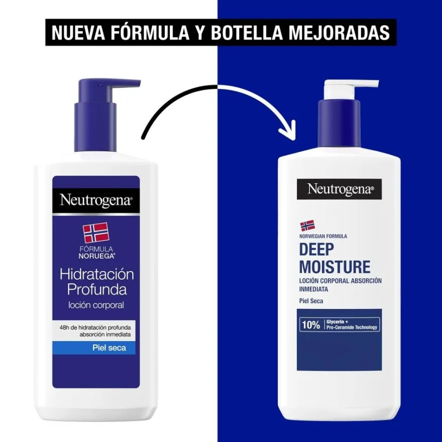 NEUTROGENA Loción Corporal Hidratación Profunda 400ml