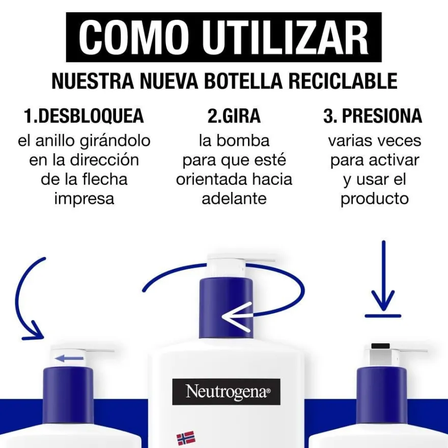 NEUTROGENA Loción Corporal Hidratación Profunda 400ml