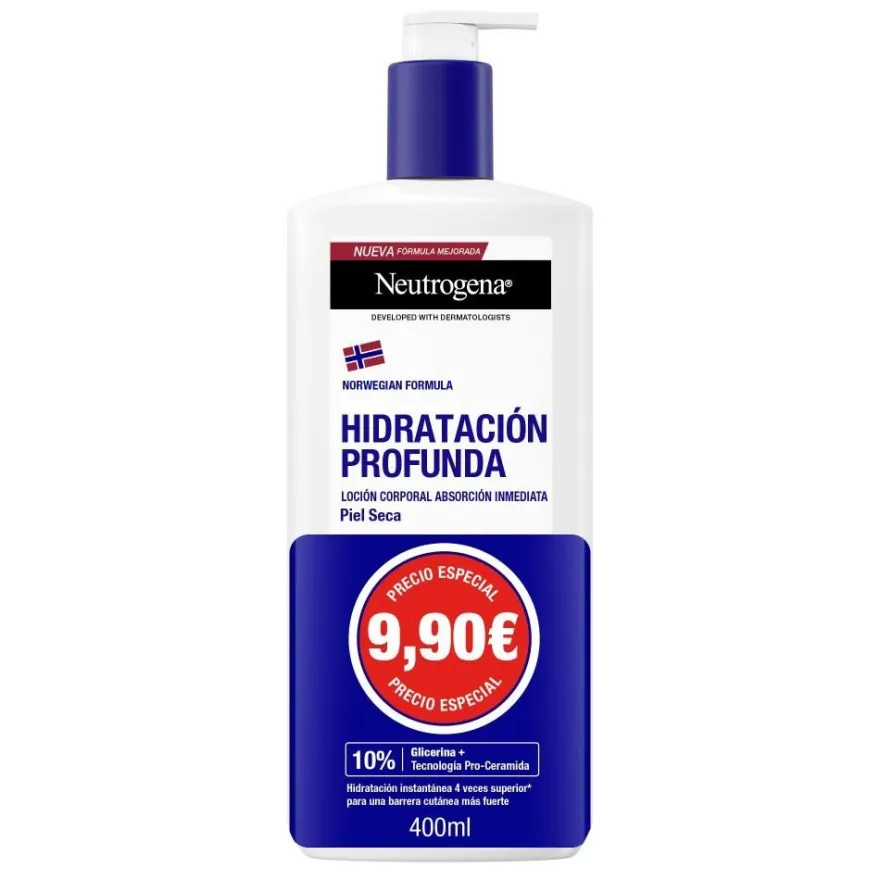 NEUTROGENA Loción Corporal Hidratación Profunda 400ml