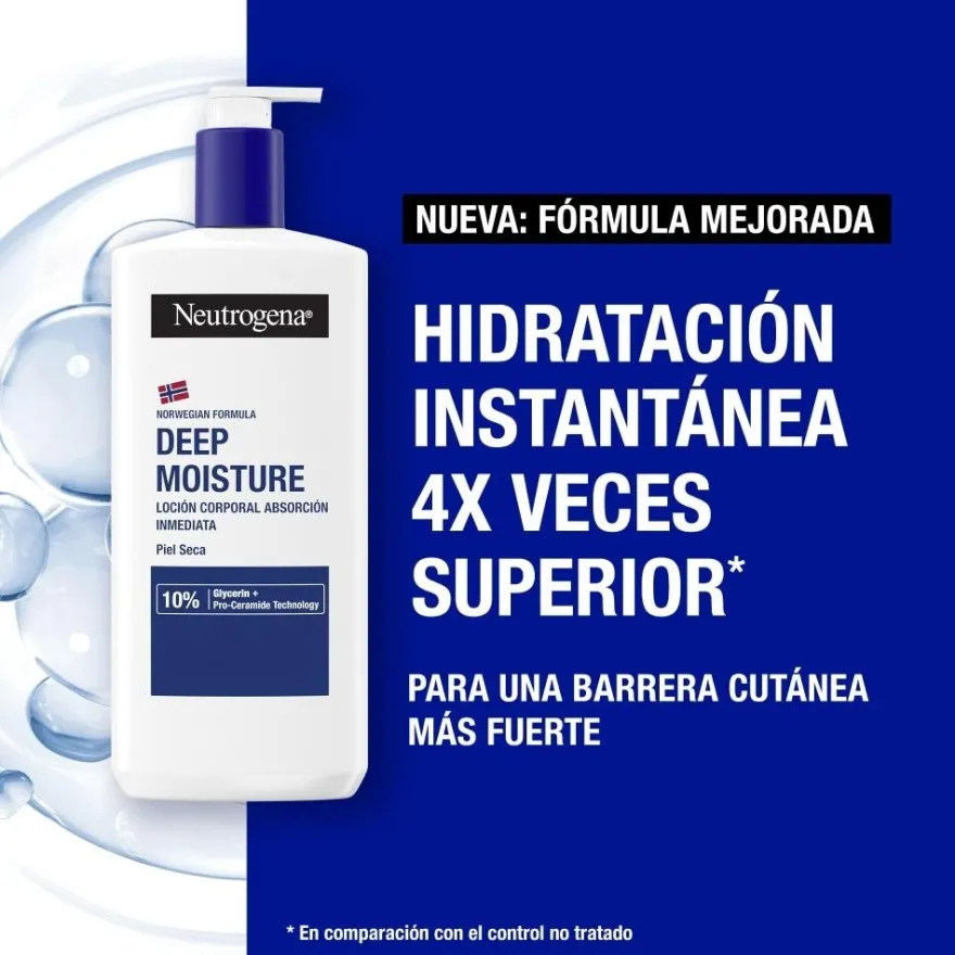 NEUTROGENA Loción Corporal Hidratación Profunda 400ml