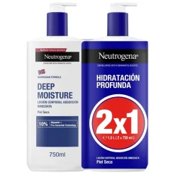NEUTROGENA Loción Corporal Hidratante Profunda 2x750ml