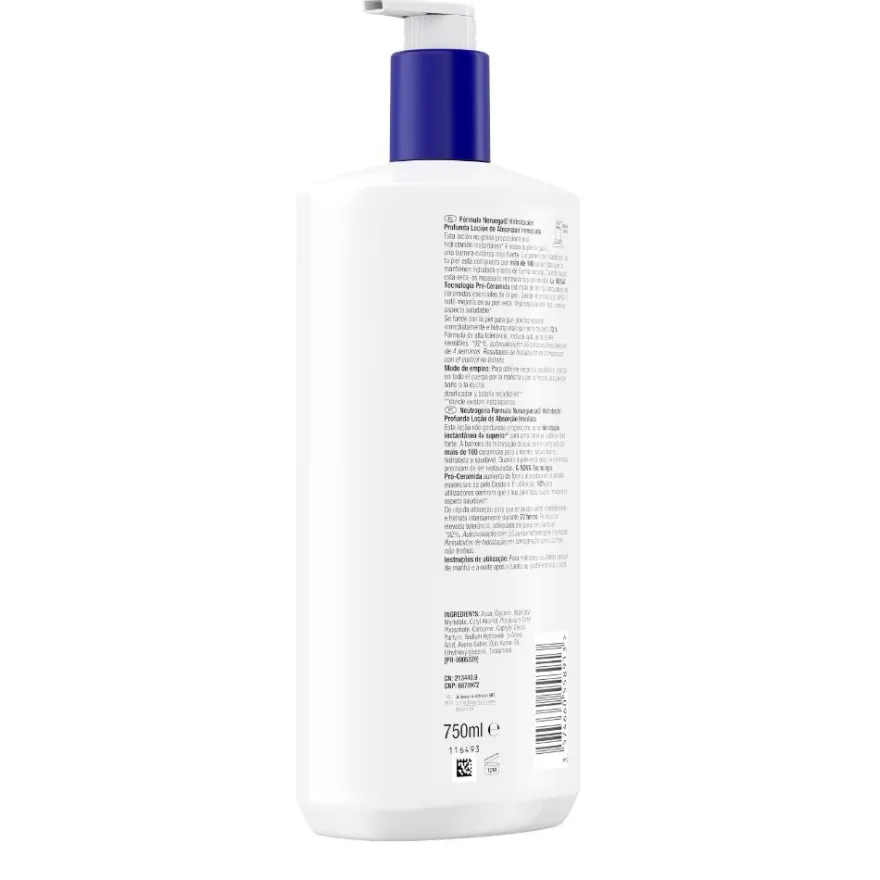 NEUTROGENA Loción Hidratación Profunda Piel Seca 750ml