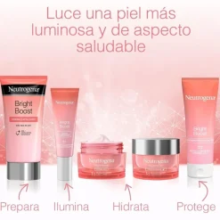 NEUTROGENA Pack Bright Boost Crema Gel 50ml+ Sérum Iluminador 30ml