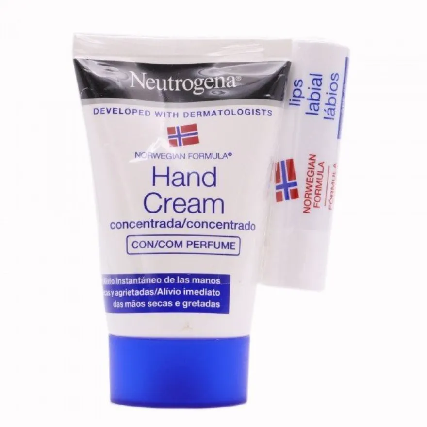 NEUTROGENA PACK Crema de Manos 50ML + Barra de Labios