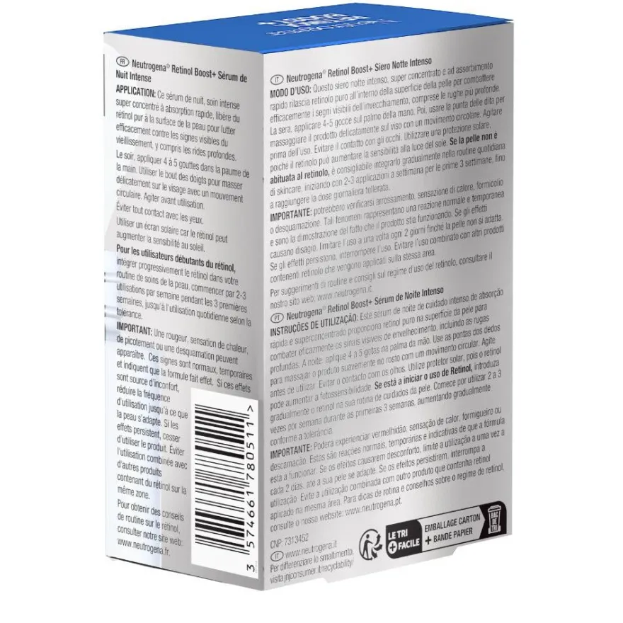 NEUTROGENA Retinol Boost Sérum Intenso Noche 30 ml