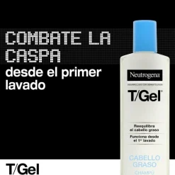 Neutrogena T/Gel Champú Anticaspa Normal-Graso Lote 2 X 250 ml
