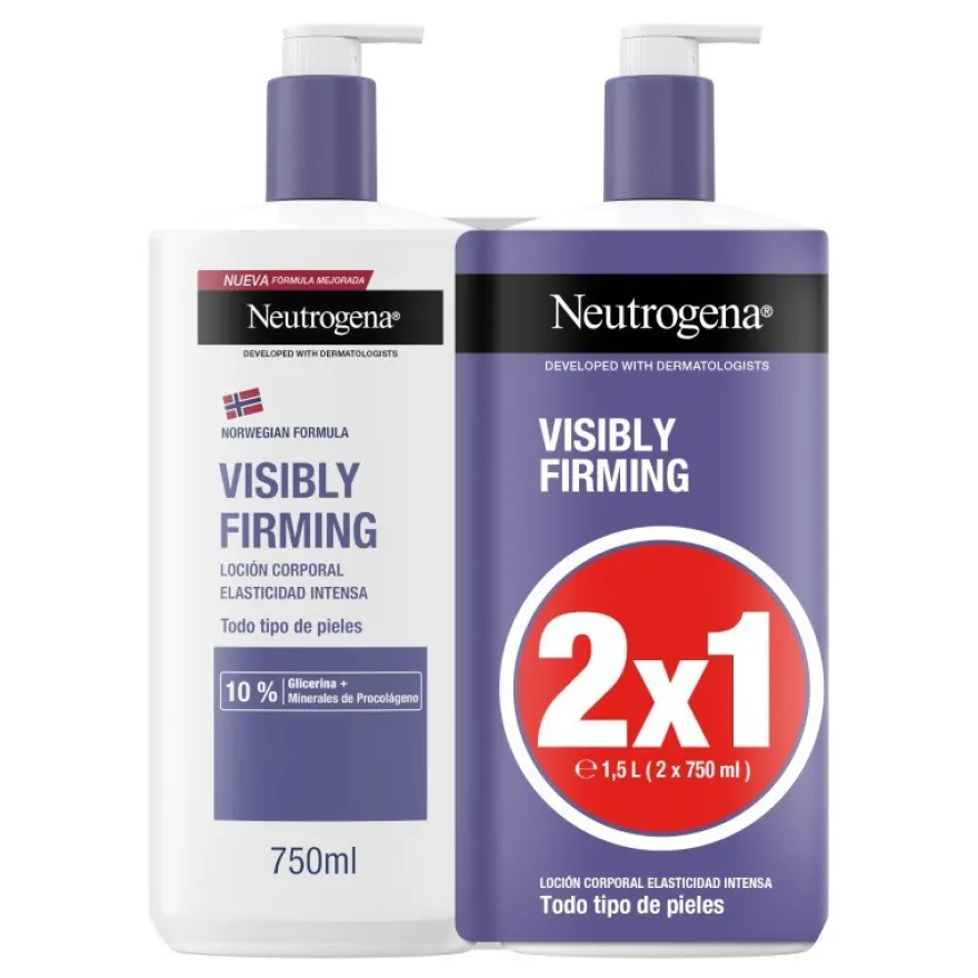 NEUTROGENA Visiblemente Reafirmante Corporal Elasticidad Int 2x750ml