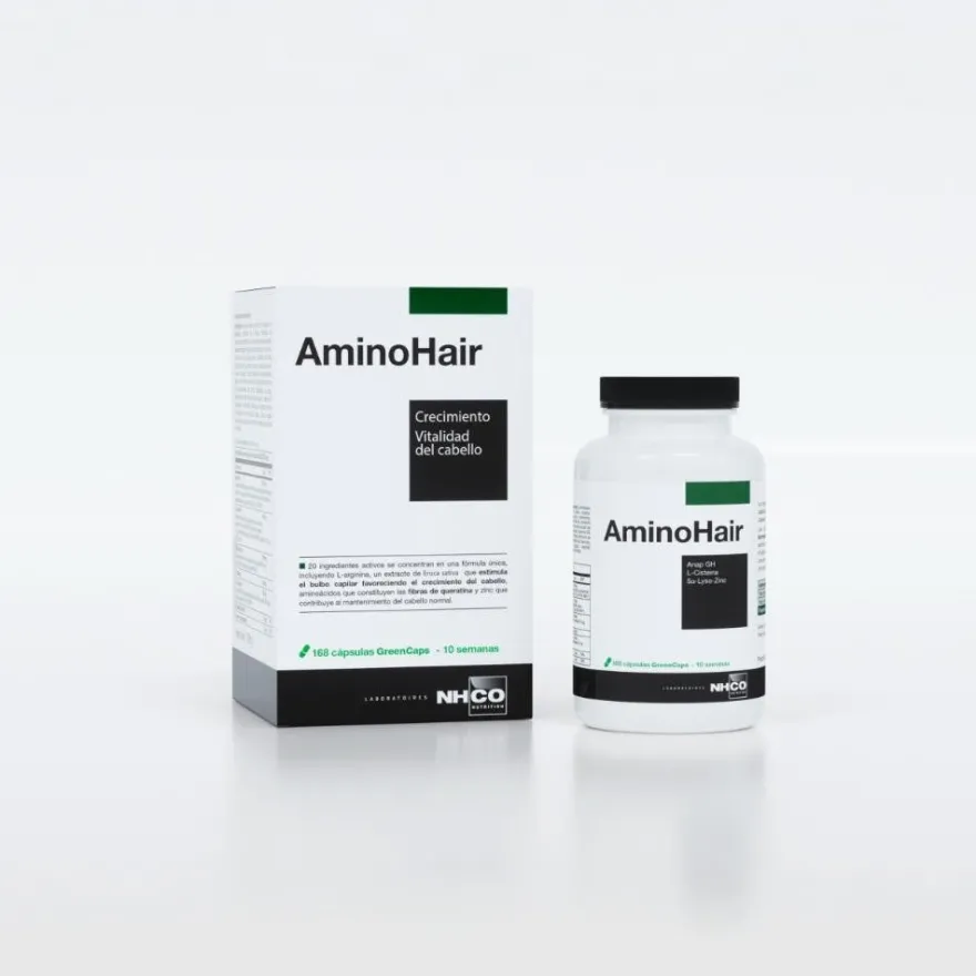 NHCO Nutrition AminoHair 168 Cápsulas