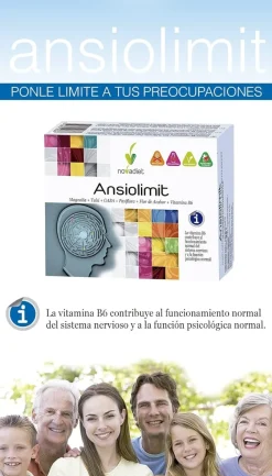 Novadiet Ansiolimit 60 Cápsulas