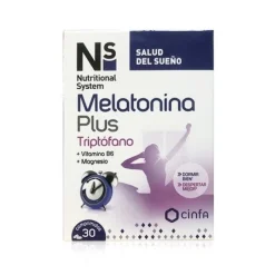 Ns Melatonina Plus Triptófano Complemento Alimenticio 30 comprimidos