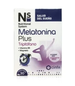 Ns Melatonina Plus Triptófano Complemento Alimenticio 30 comprimidos