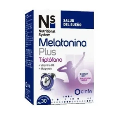 Ns Melatonina Plus Triptófano Complemento Alimenticio 30 comprimidos