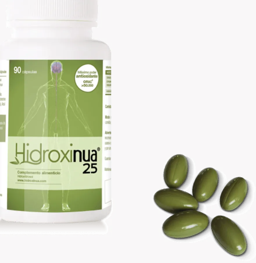 NUA Hidroxinua 25. 90 cápsulas