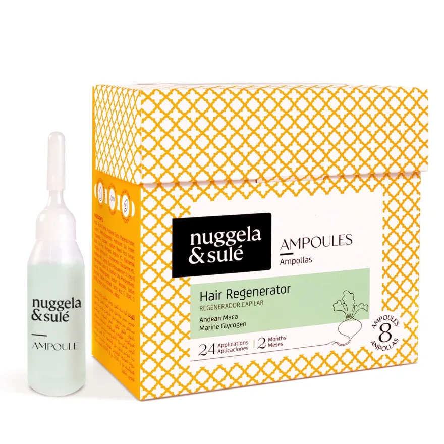 NUGGELA & SULÉ Ampollas Regeneradoras Capilares 8 ampollas