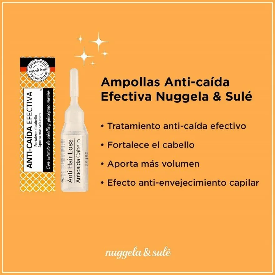NUGGELA & SULÉ Anticaída Ampollas 8 unidades