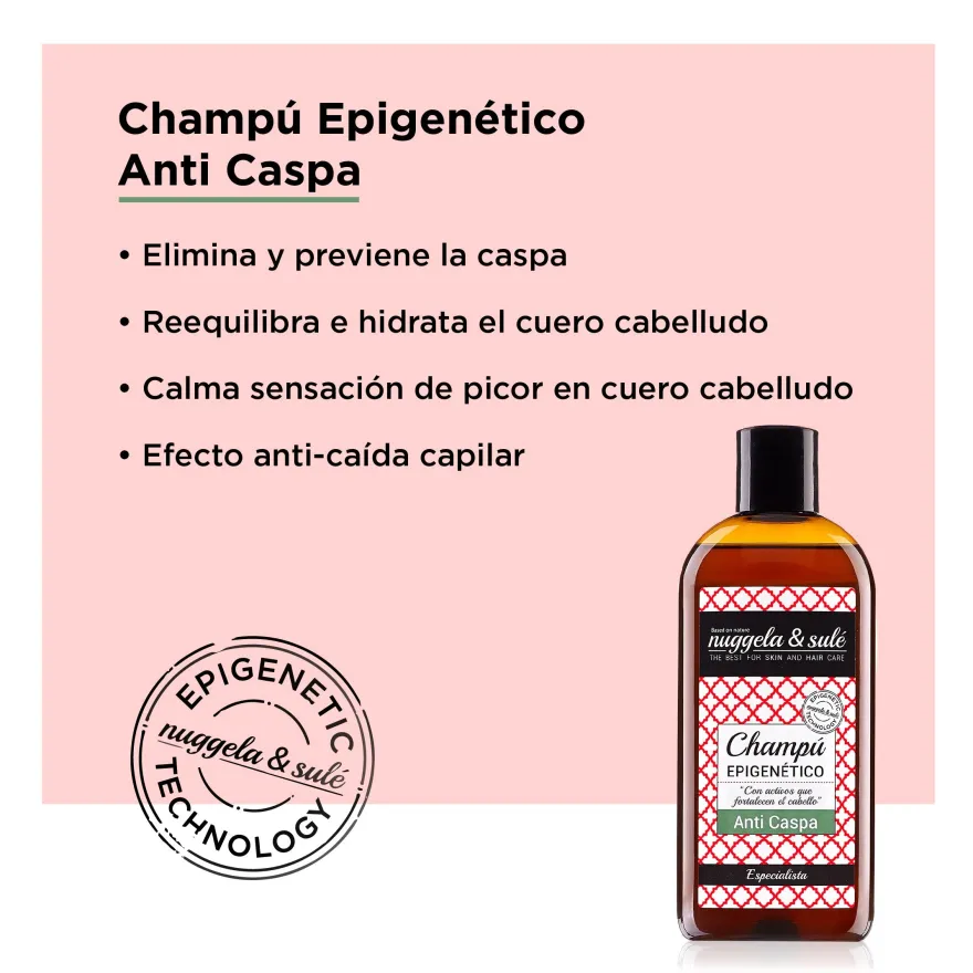 NUGGELA & SULÉ Champú Epigenético Anti Caspa DUPLO 2x250ml