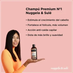 NUGGELA & SULÉ Champú Premium de Cebolla DUPLO 2x250ml