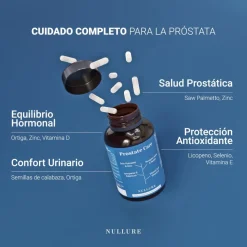 Nullure Complejo Próstata Prostate Care 120 Cápsulas