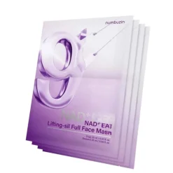 Numbuzin No.9 Bio Full Face Mascarilla Reafirmante Mandíbula 48 ml x 4 ud