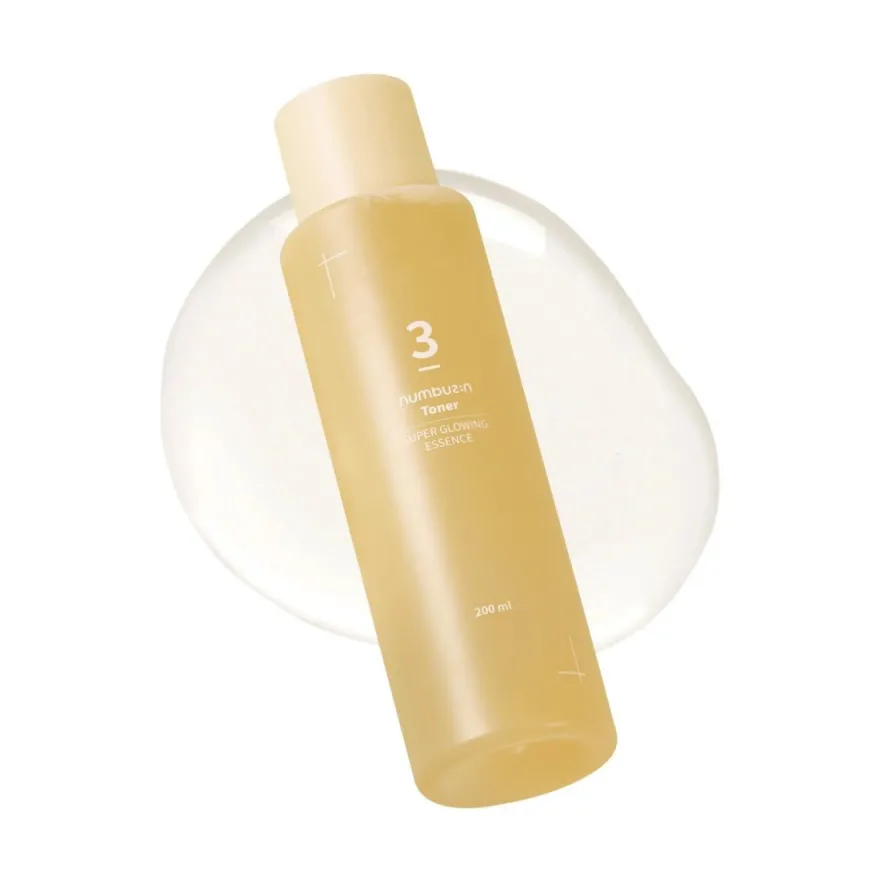 Numbuzin No.3 Super Glowing Tónico Essence Iluminador 200 ml