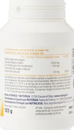Nutergia Bileina 180 Perlas